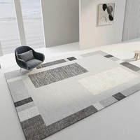 gray wabi sabi floor mat high end minimalist style bedroom cloakroom carpet large area living room carpet decoration room