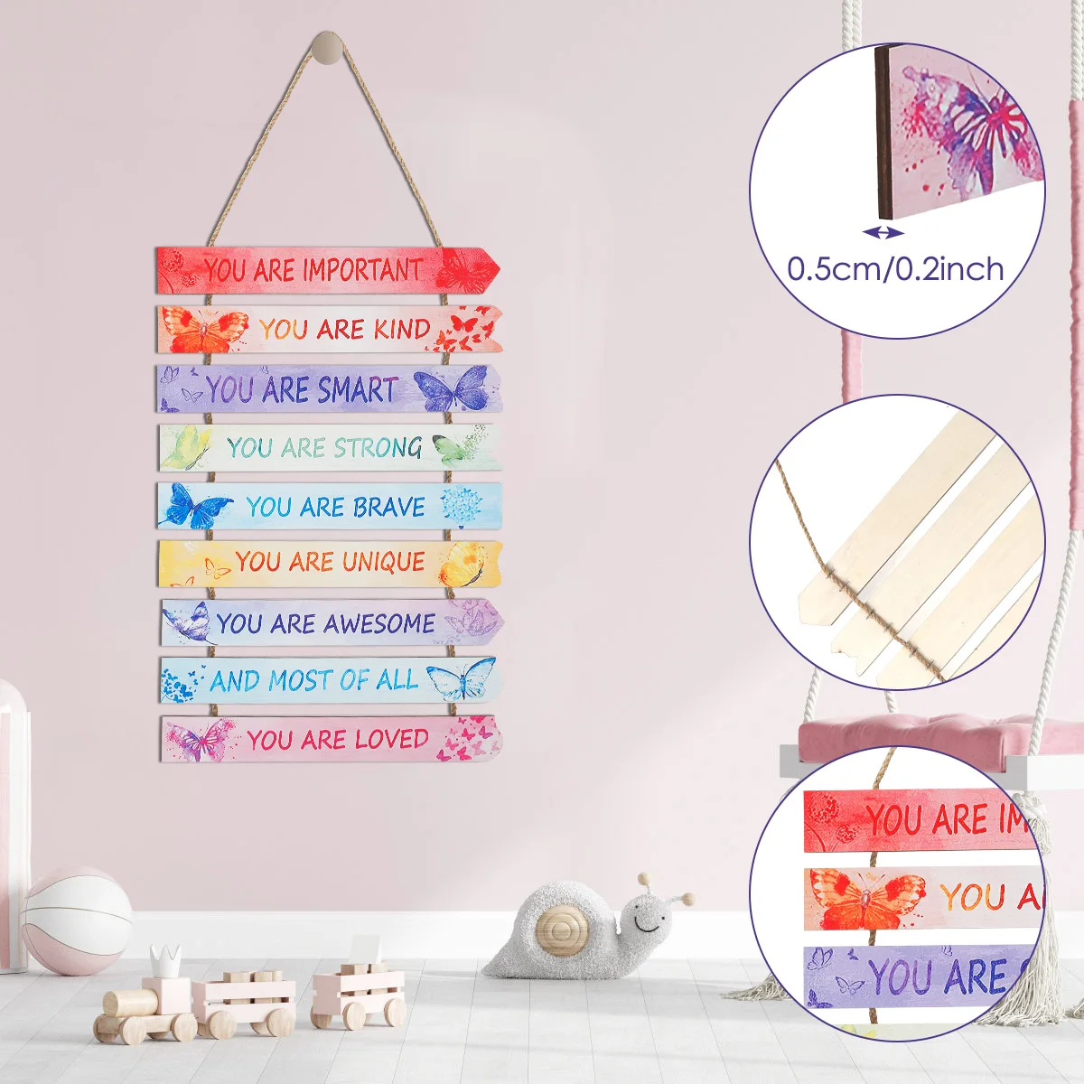 

Inspirational Phrase Wall Art Butterfly Inspirational Quote Wall Art Butterflies Hanging Inspirational Signs Butterfly Wood Sign