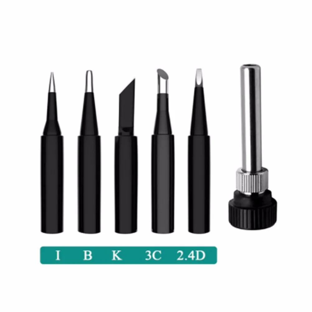 6PCS Soldering Iron Tip 900M-T Lead Free For Hakko 936 937 938 Soldering Station