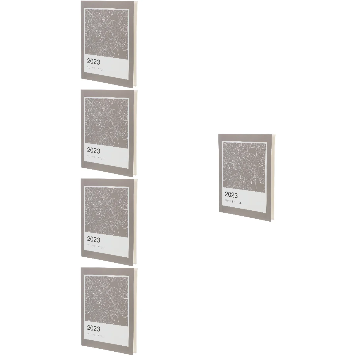 

5pcs Efficient Planner Date Planner To Do List Notepad Schedule Plan Pad Planner for 2023