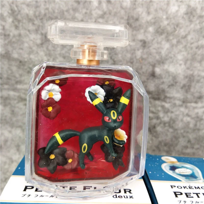 Флакон духов Pokemon Petite Fleur слепая коробка игрушки Пикачу Пичю Рокон Мяу Хакуру Шаймин аниме фигурка куклы игрушки подарки для детей (art.: 3920cd86e173a) - 3920cd86e173a