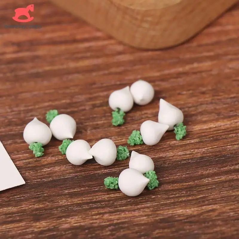 

5/10 шт., Миниатюрные овощи для кукольного домика