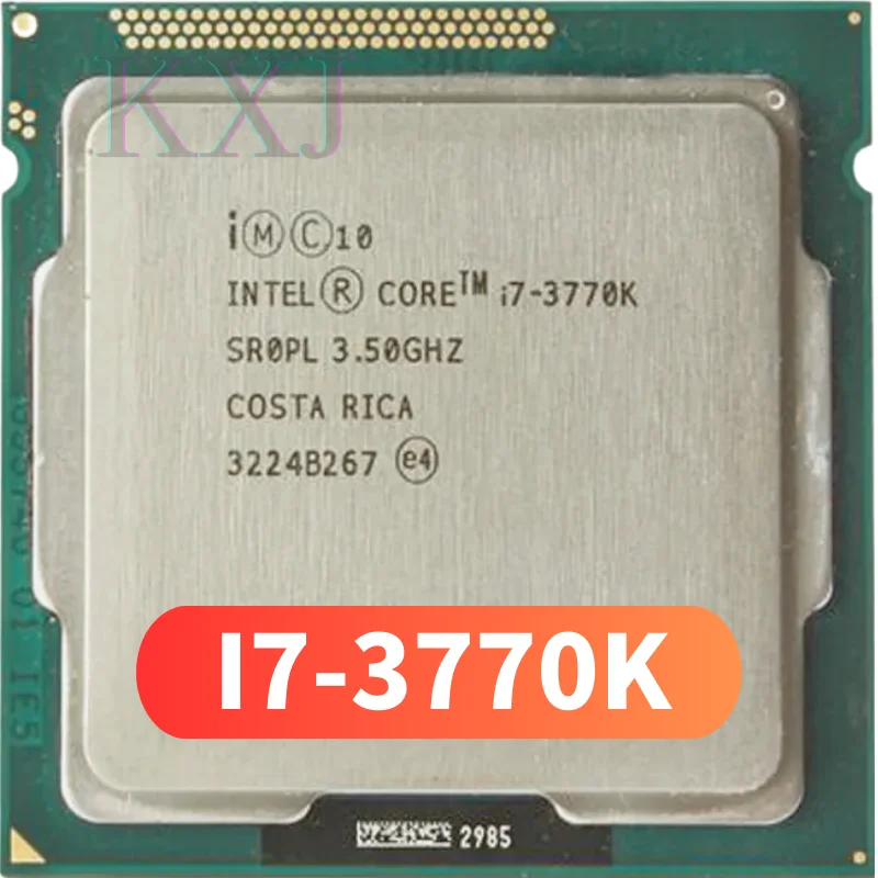 Процессор Intel Core i7-3770K i7 3770K 3,5 ГГц, четырехъядерный процессор 8 Мб 77 Вт LGA 1155