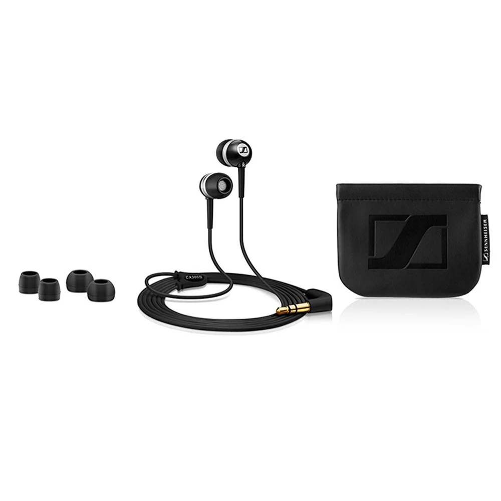 Наушники Sennheiser CX300II Проводные с глубокими басами 3 5 мм