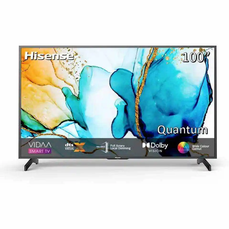 

Высококачественный новый HISENSE 100U8GQ 4K UHD QLED смарт-телевизор 100 дюймов черный