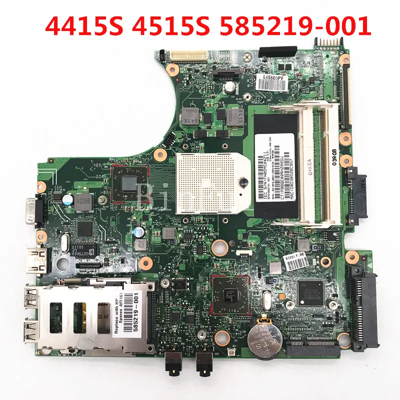 Mainboard 585219-001 585219-501 585219-601 For 4515S 4415S Laptop Motherboard 6050A20268201-MB-A02 100% Full Tested Working Well