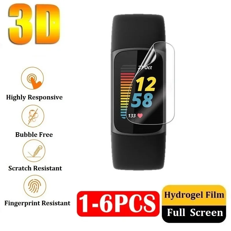 Защитная пленка для Fitbit Charge 6 5 4 3 2 Защита экрана не закаленное стекло