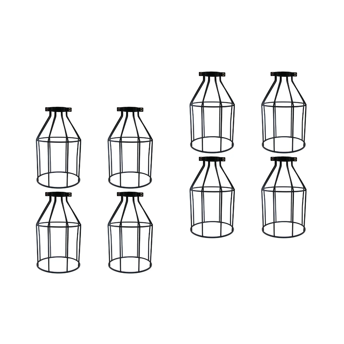 

8 pcs Retro Design Lampshade Small Cage Lamp Shade Wall Lamp Accessories