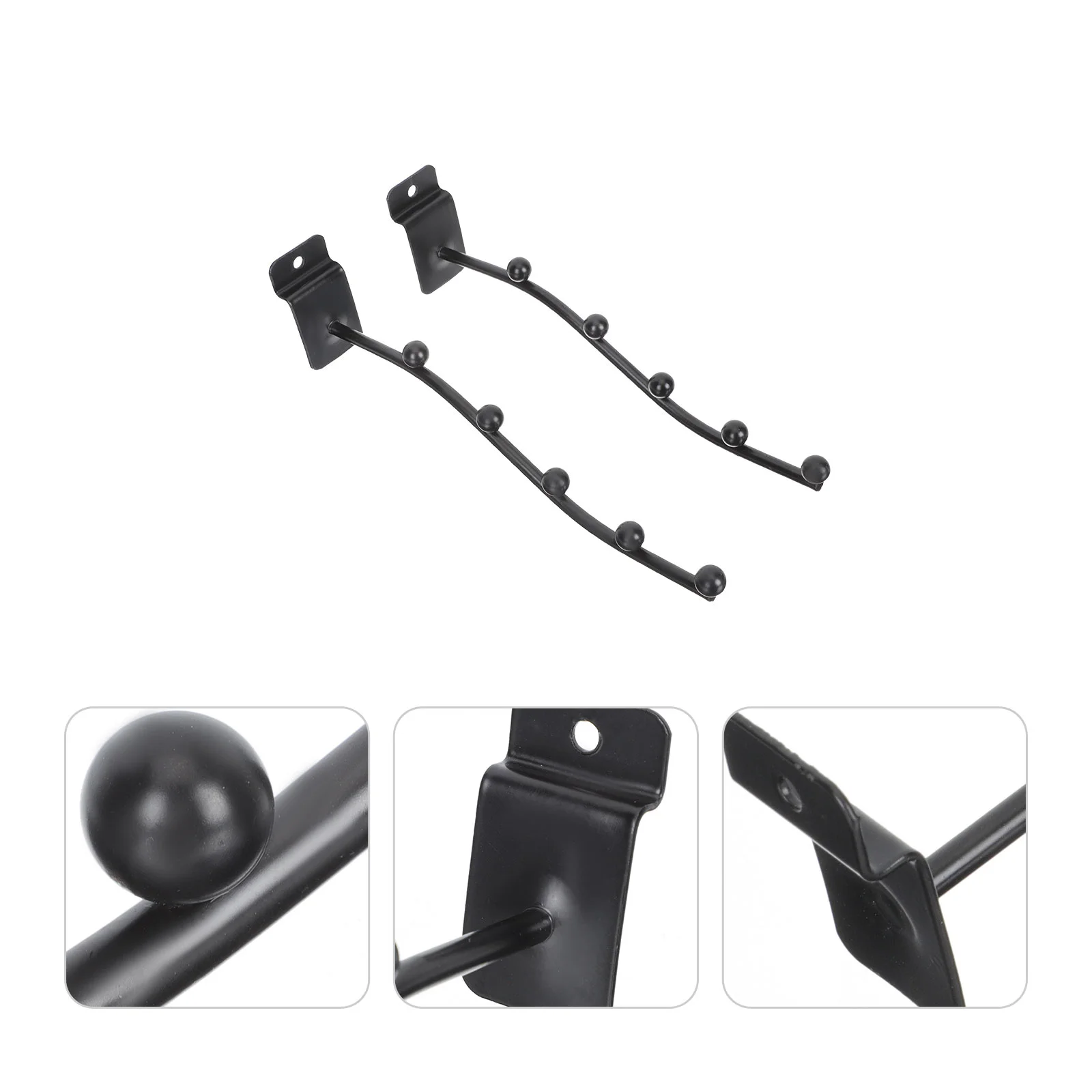 

Flute Hanger Hook Groove Hanging Instrument Holder Display Storage Board Practical Rack Wall