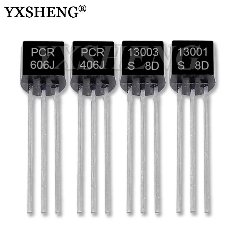 50 шт. PCR406J PCR606J MJE13001 MJE13003 13001 13003 to92 Триод PCR606 PCR406 606J 406J TO-92 IC чипсет
