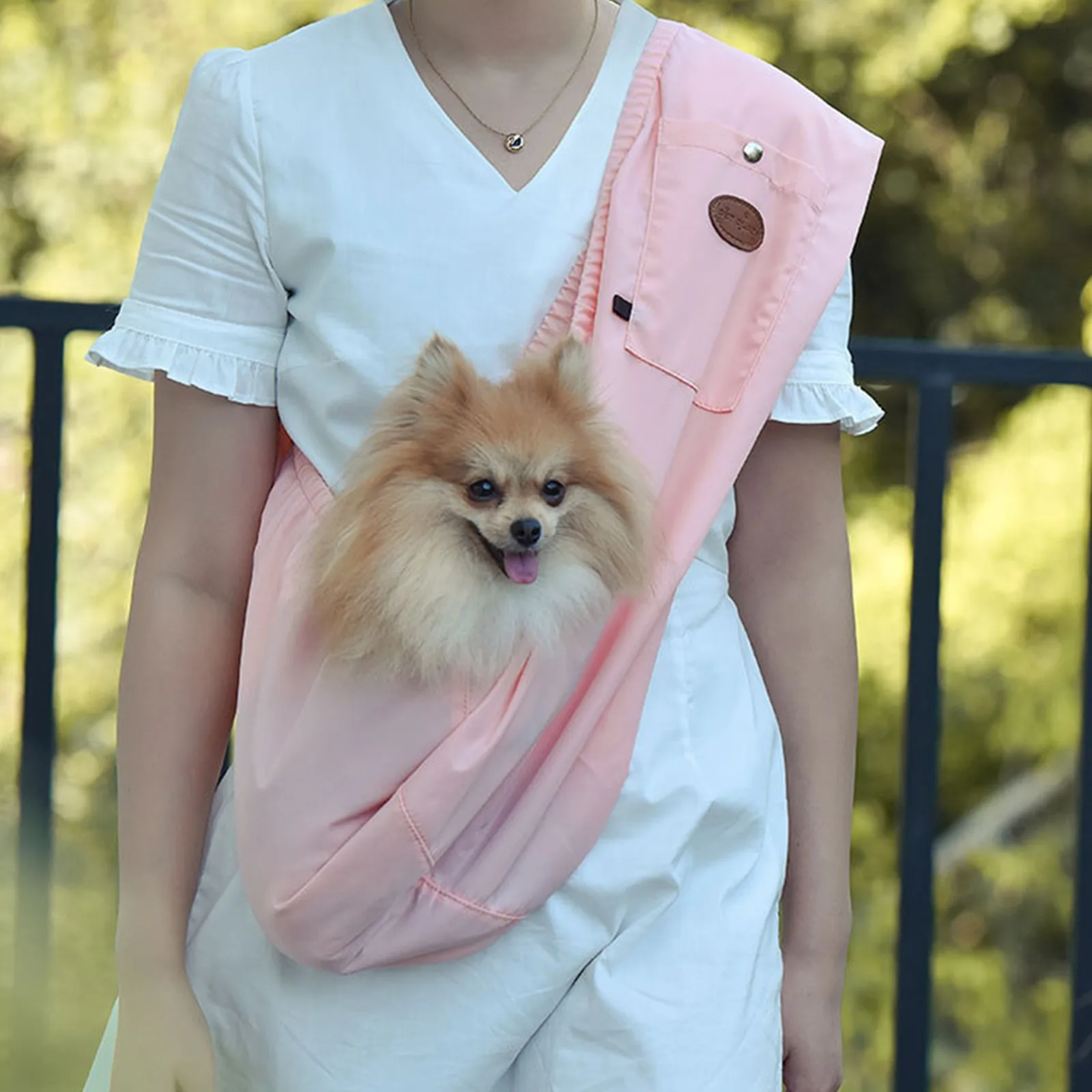 

Pet Carrier Bag Carrier Small Dog Carrier Front Pocket Tote Travel Shoulder Strap Pet Carrier Pet'S Collars, Harnesses & Leashes