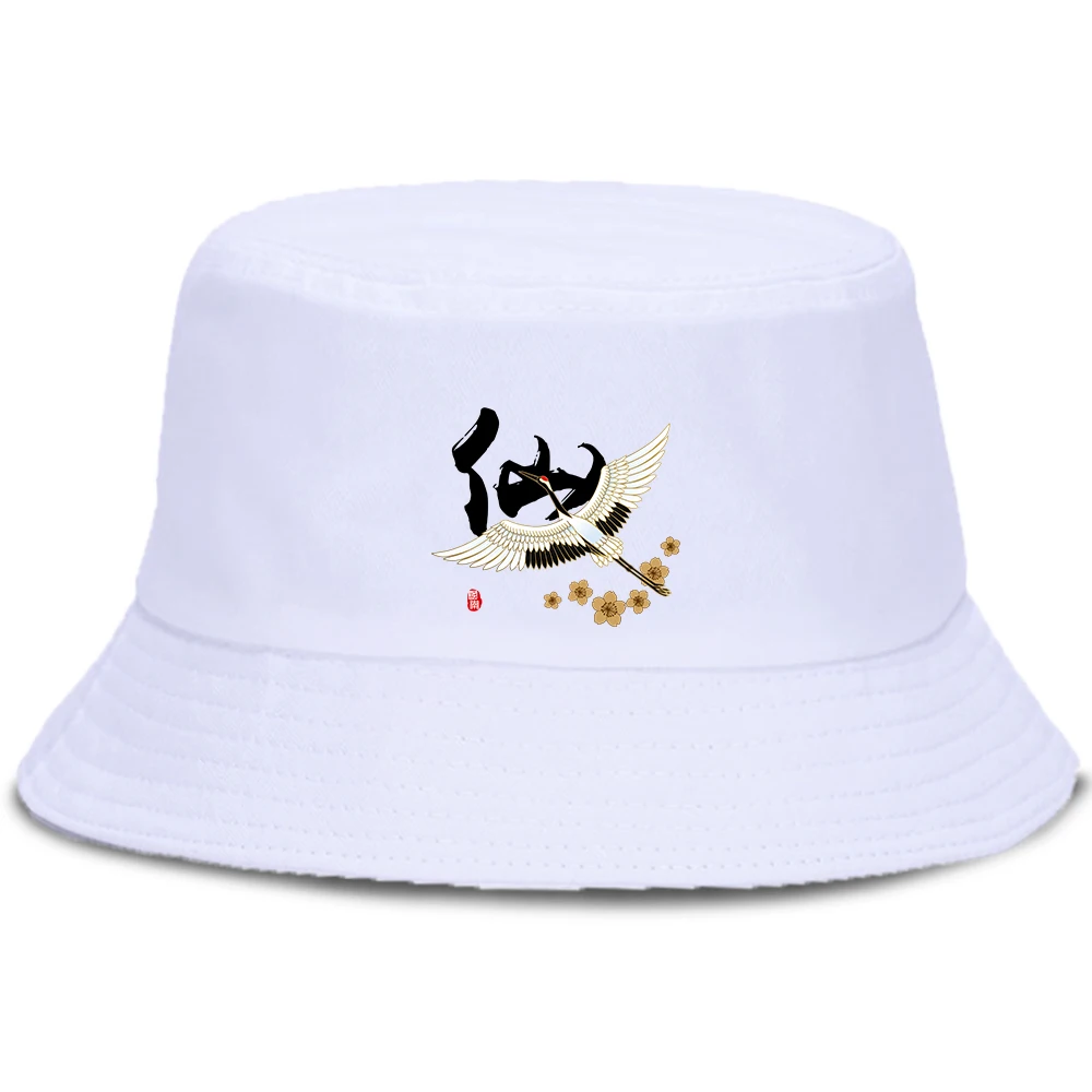 Панама с иммортным рисунком хлопковая шляпа от солнца складная в стиле хип-хоп