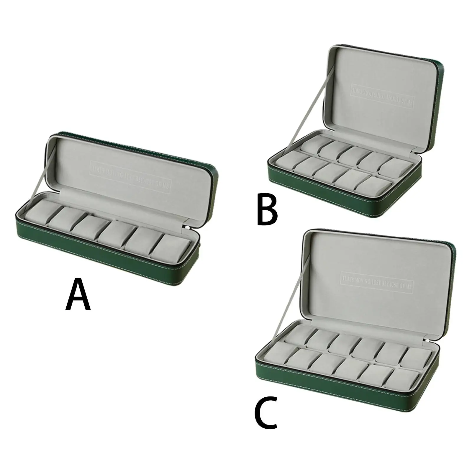 

Watch Case Box Elegant Display Drawer Case for Wristwatches Travel Case unisex adult