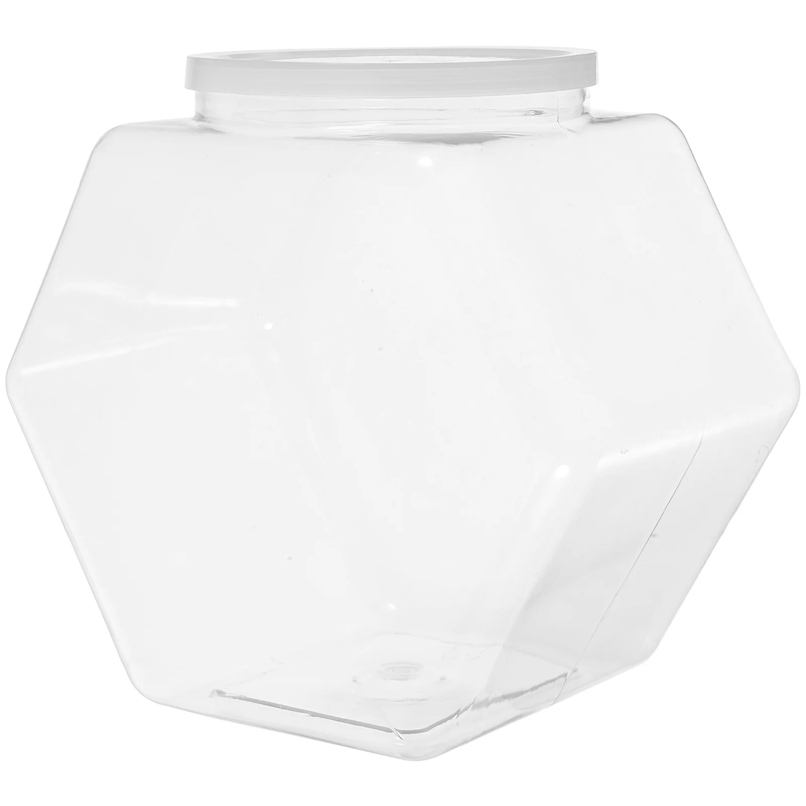 

Transparent Dry Jars Small Cookie Container Storage Holder Universal Household Dried Food The Pet Tea Home Lids