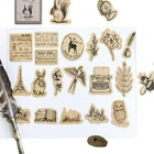 40 упаковокпартия, бумажные дневники ручной работы с животными