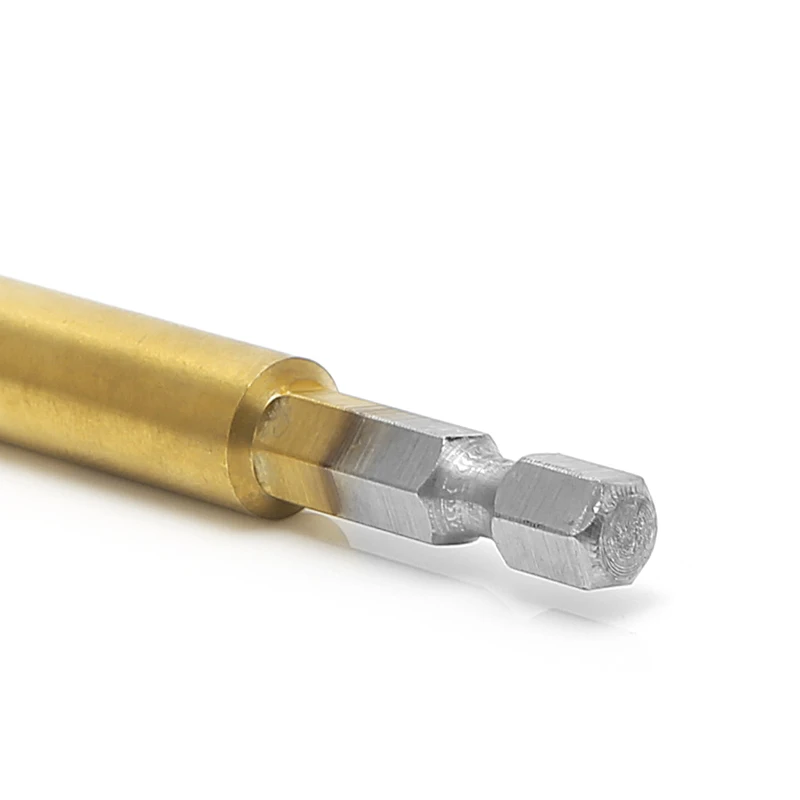 Новое шестигранное карманное отверстие 1/4 &quotступенчатое сверло + стопорный