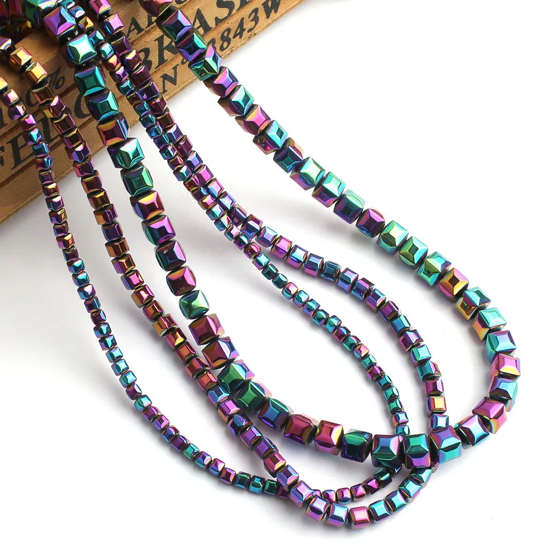 Круглые бусины с отверстием из натурального камня диаметр 6 8 10 мм для