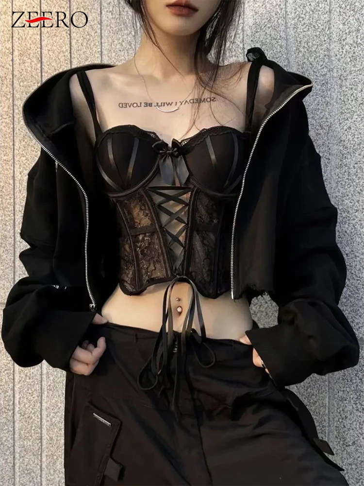 

Women Sweet Bust Female Appligues Slip Vest Camis Bra Wrap Tops Female Lace Up Bustier Tank Sweet Slim Crop Tank Top Sexy & Club