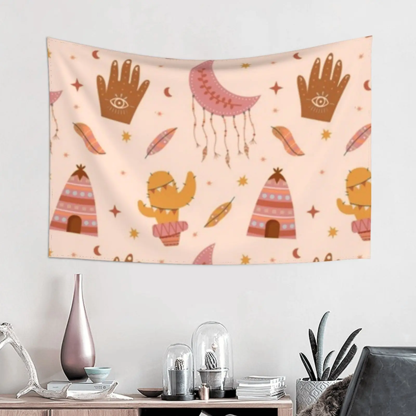 

60 inch x 40 inch Bohemian Tapestry Living Room Decoration Room Divider