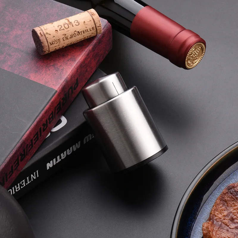 

Vacuum 7-Day Fresh-Keeping Dustproof Environmentally Friendly ABS Plastic Silicone Stopper Convenient and Safe Wine Accessories