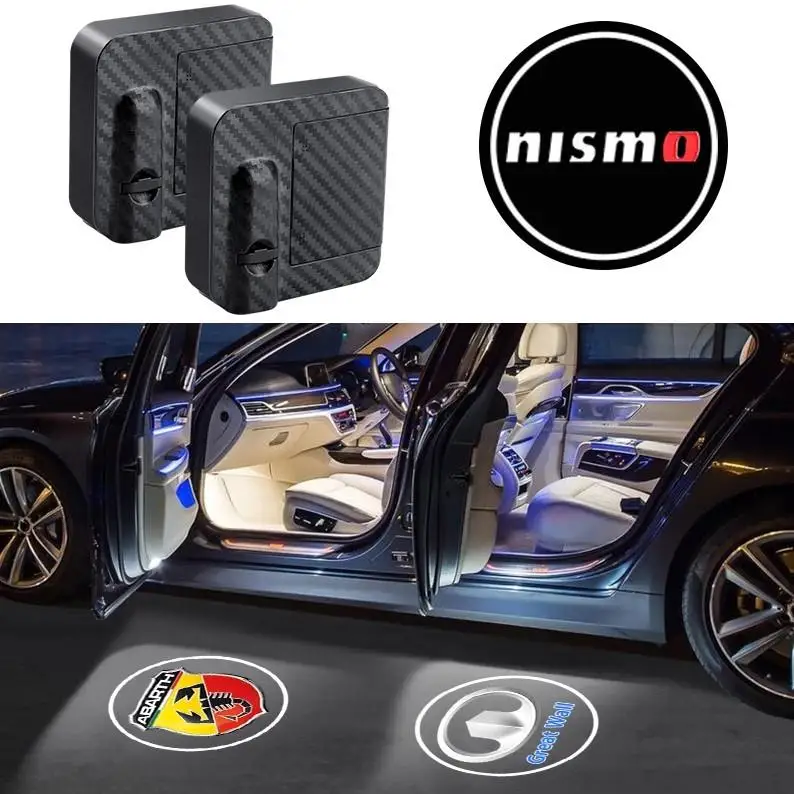 Светодиодный проектор с логотипом автомобильные аксессуары для Renault Nissan Mitsubishi Ford