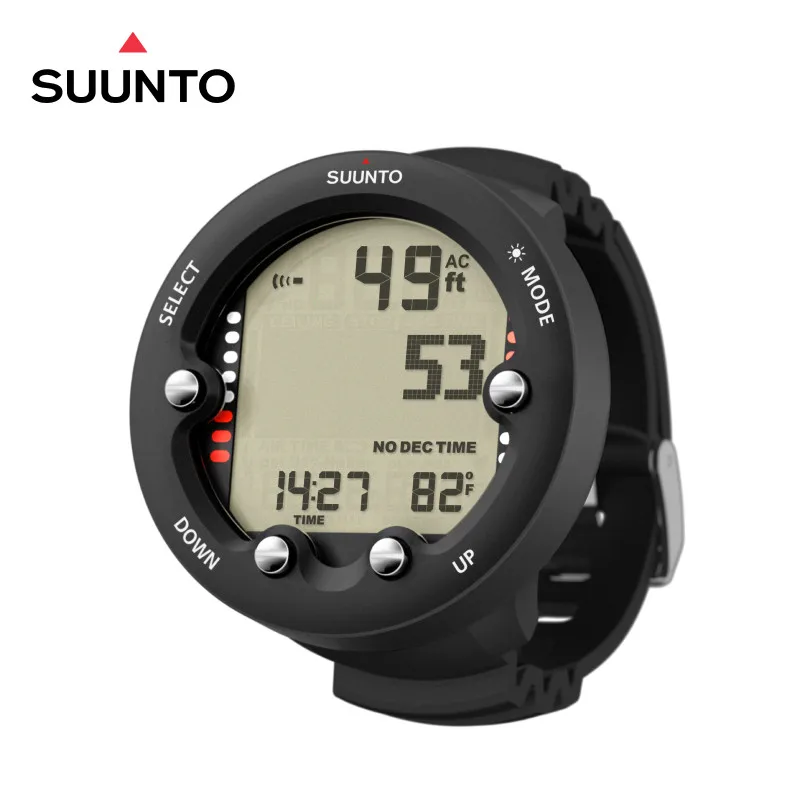 Фото Компьютер для дайвинга SUUNTO ZOOP NOVO, профессиональный дайв-компьютер серии Dive, спортивные часы Suunto для дайвинга с функцией измерения глубины №4