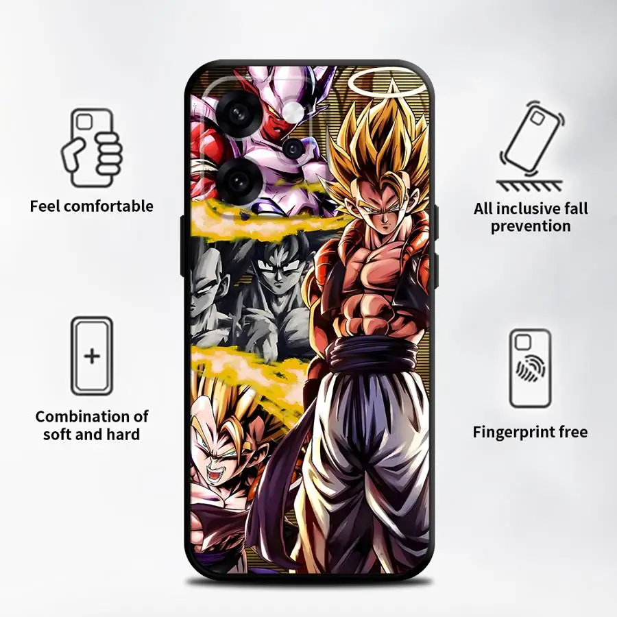 Фото Чехол для телефона Oppo A78 A98 A74 A83 A96 A76 Reno 14 4F 5 6 7 8 10 11 F11 F29 A84 A93 DD-ragonS B-allS Goku №5