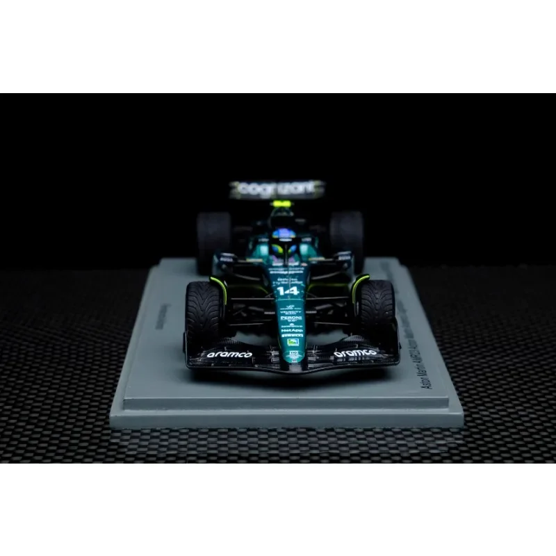 Модель в масштабе 1:43 Alonso 2023 Grand Prix Aston Martin AMR23 модель из сплава украшение для детей