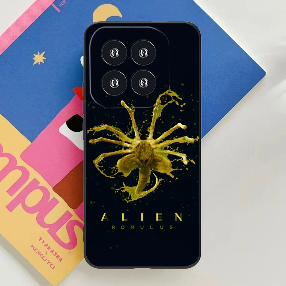 Крутой Чехол для мобильного телефона Alien Romulus Xiaomi 14 13 12 11 10 9 T Ultra Lite Pro S SE X 5G черный