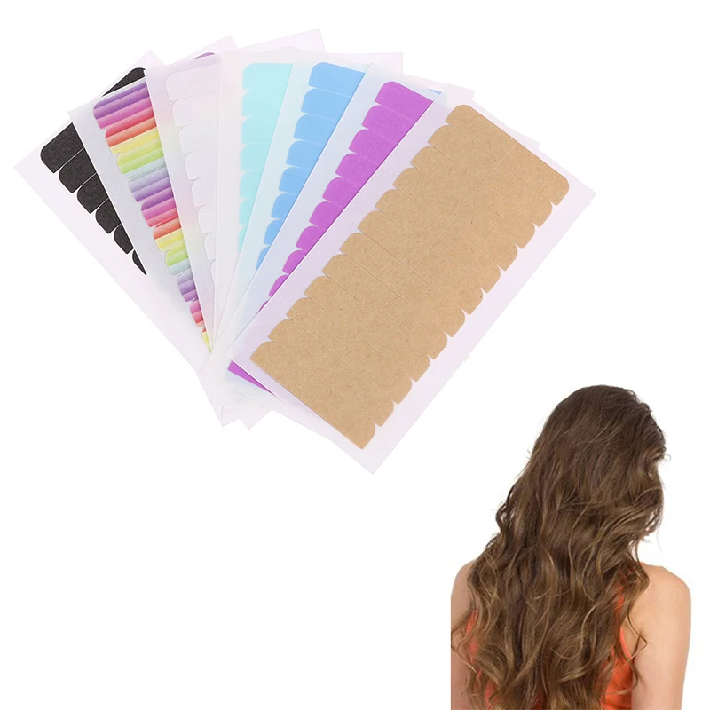 36pcs/5sheet Waterproof Lace Front Wig Tape Double Adhesive Tape Strips For Toupee/Lace Wig Hair System Adhesive Tape