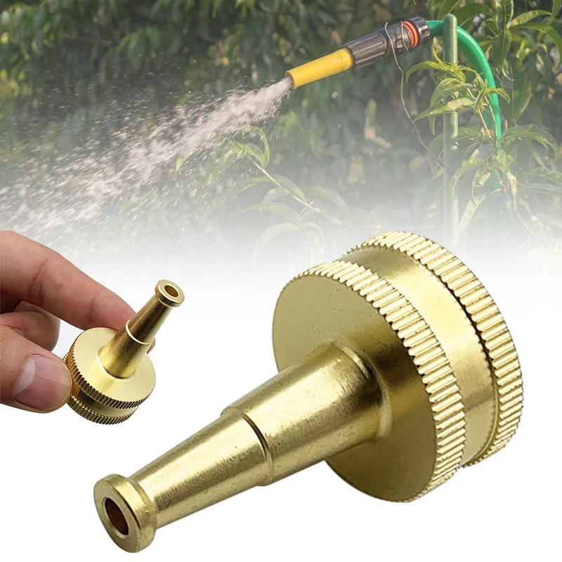 

Solid Brass Jet Sweeper with Standard 3/4 Inch Thread Jet Nozzle for Garden/Car Garden Supplies Sprinkler Irrigation