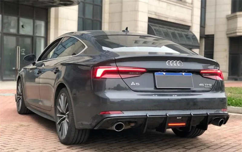 Высококачественный передний бампер из углеродного волокна для Audi A5 S5 B9 2017-2020