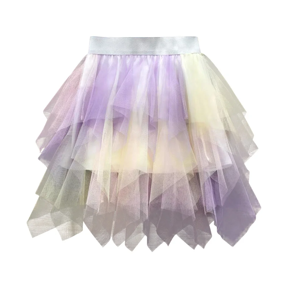 

Kids Girl Tutu Skirt 2-12 Years Children Princess Dance Mesh Ball Gown Skirt