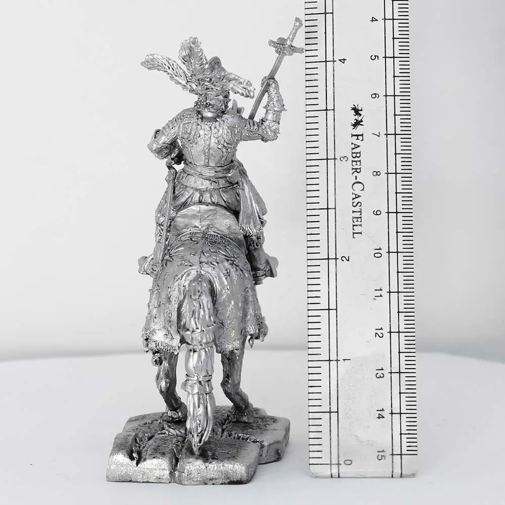 Испанский конкистадор - Кортес 1520 год оловянный солдатик фигурка 54 мм UK19 купить