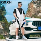 GXXH спортивный костюм для мужчин, летнее платье в стиле 