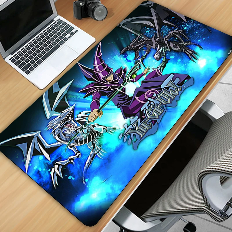 

Mousepad Anime Yugioh Desk Protector Gamer Keyboard Pad Deskpad Game Cabinets Computer Table Office Accessories Mouse Gaming