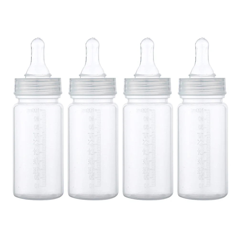 

Feeding Bottle Disposable Baby Milk Scale Plastic Infants Nursing Newborn Breast Shower bottles