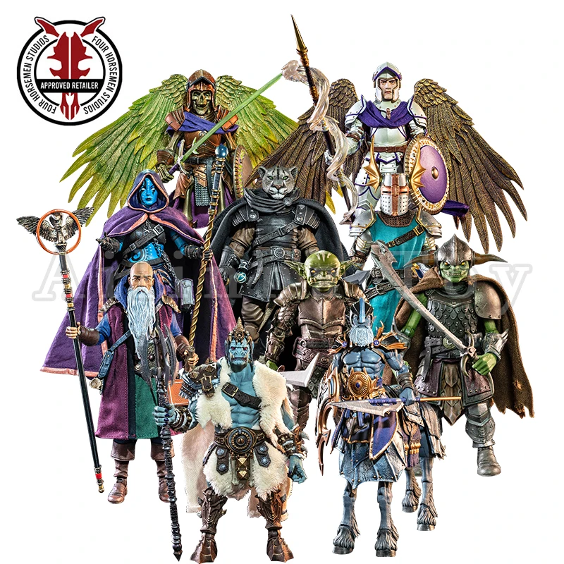Фото Фигурка Four Horsemen Studio Mythic Legions 1/12, 6 дюймов, Ashes of Agbendor The Blue Shield №3
