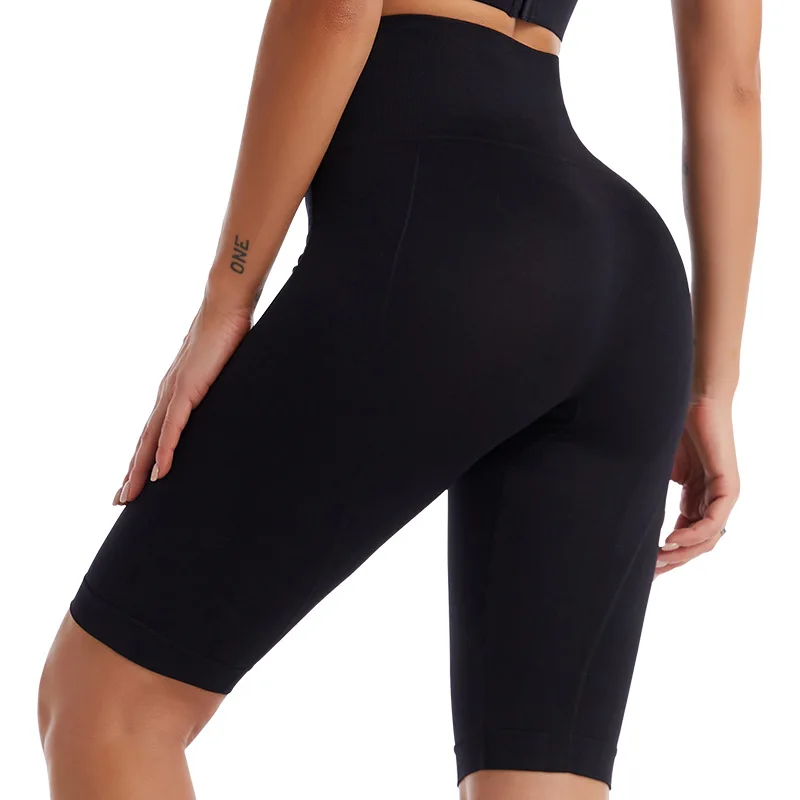 Sports Pants Fitness Yoga Pants Women Body Sculpting Belly Pants Tight Breathable Quick-drying Sexy High Waist Running Workout