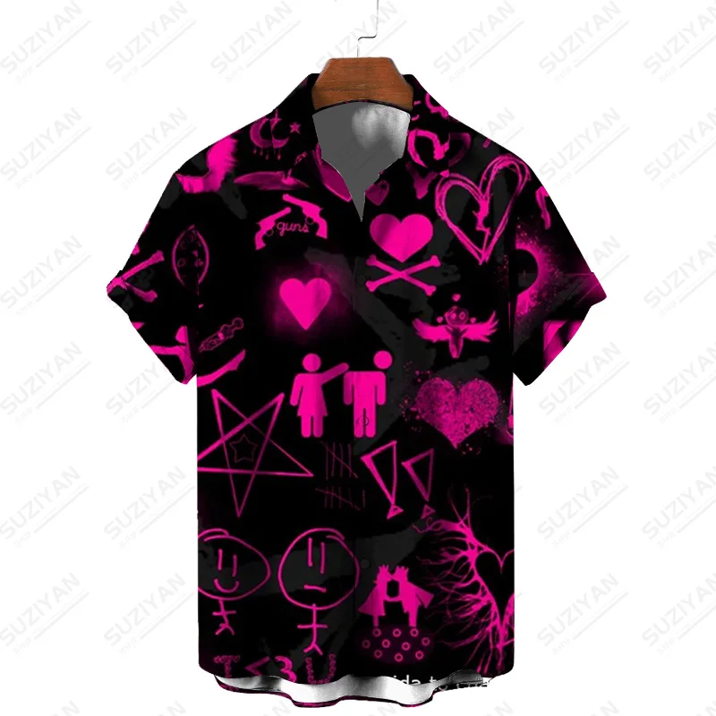 

Features Oversized Shirt T-Shirt Shirt Clothing Black Shirt Urban Style Plants Button Up Shirt Men Garments Stand Kinds Of