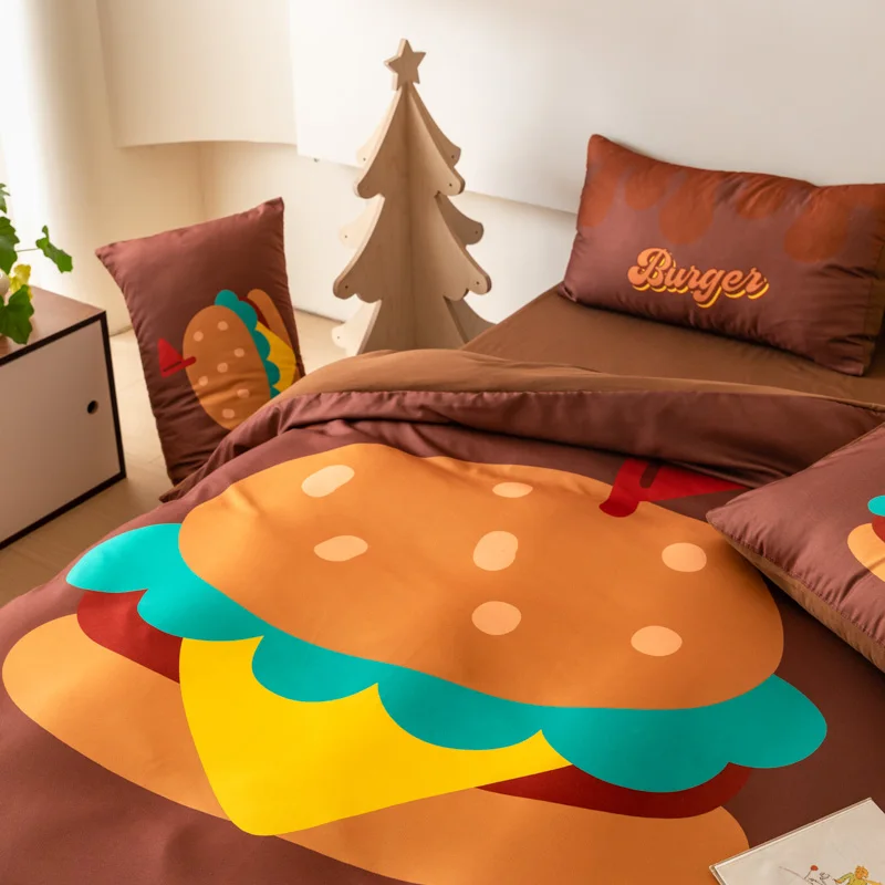 Винтажное стеганое одеяло пододеяльник постельное белье цвет Merad набор