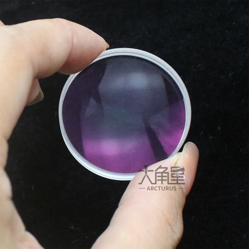 Двойная красная линза объектива D34f290.6 для телескопа сделай сам материал стекла