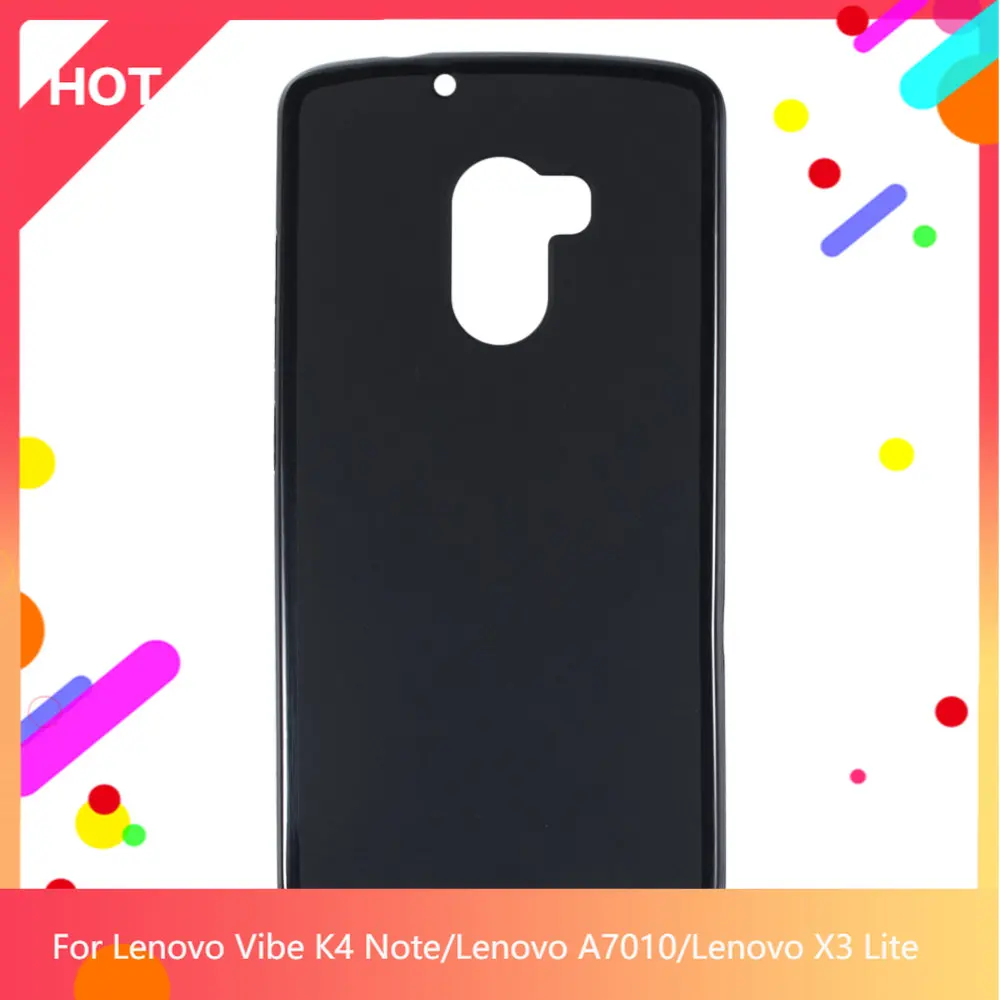 Чехол Vibe K4 Note Матовый Мягкий силиконовый чехол из ТПУ Для Lenovo A7010 Lenovo X3 Lite чехол для телефона тонкий противоударный