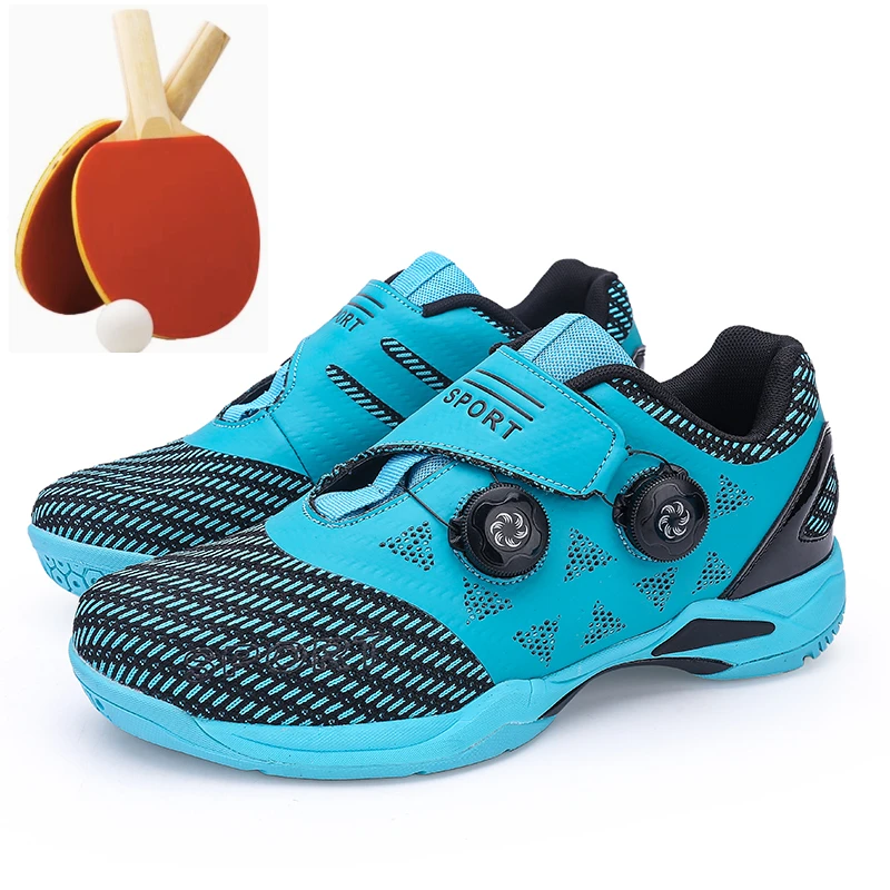

Professional Unisex Table Tennis Shoes Mesh Breathable Table Tennis Competition Shoes Non-slip Table Tennis Training Shoes Men