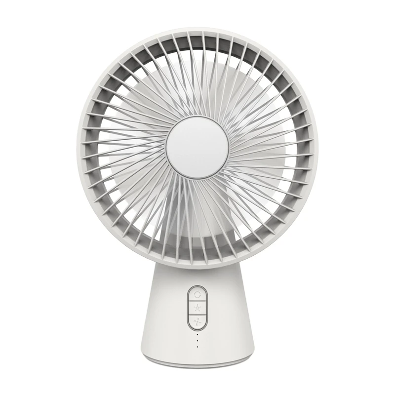 

USB Multifunctional Desktop Fan With LED Quiet Strong Wind Desktop Fan For Home Bedroom Office