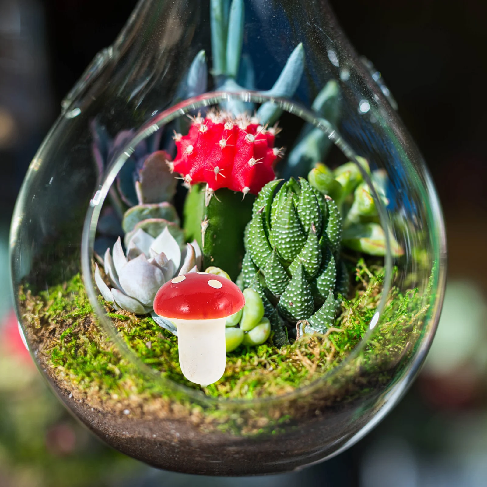 12 шт. уличный рождественский декор елка висит орнамент грибные украшения для