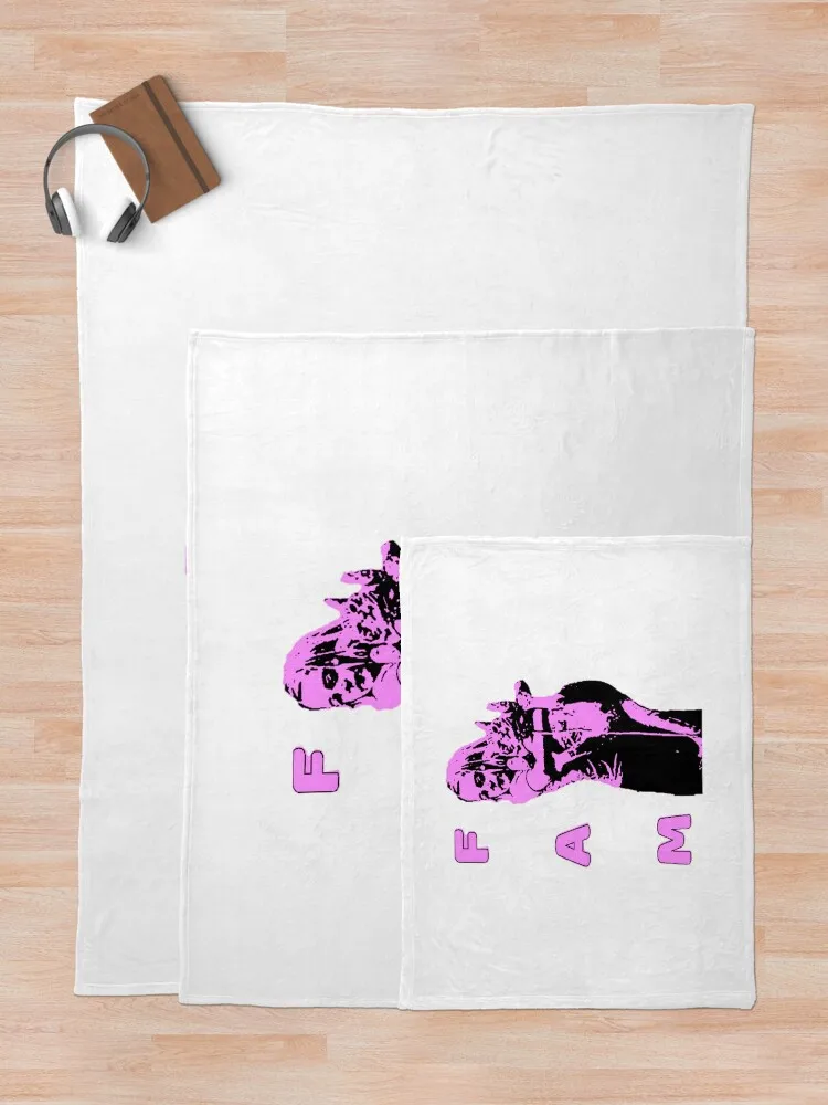 Подарочное розовое летнее одеяло с изображением Фреда и Мэри Сем детское