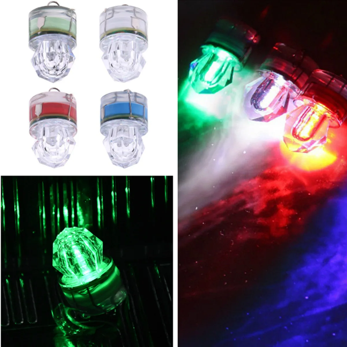 Мини - фонарик Led спортивный люминесцентный водонепроницаемый источник