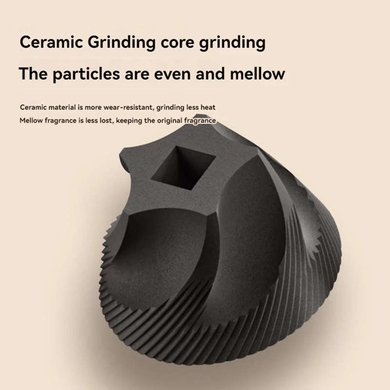 Портативная кофемолка с жерновами маленькая электрическая 30 регулируемыми
