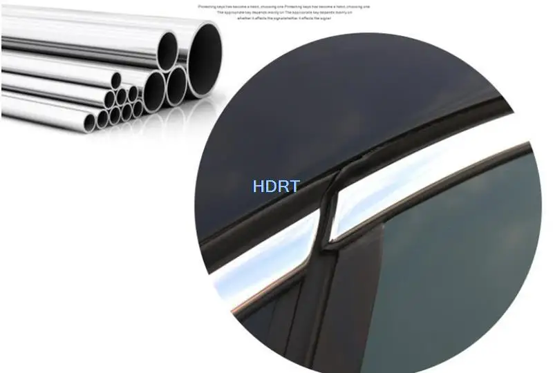 Молдинг для дверей и окон в автомобильном стиле из нержавеющей стали молдинг